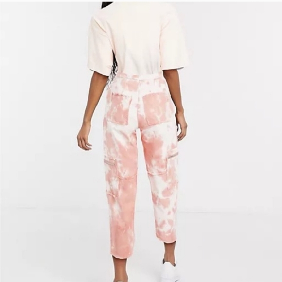 THE RAGGED PRIEST TIE DYE CARGO JEANS - Picture 2 of 10